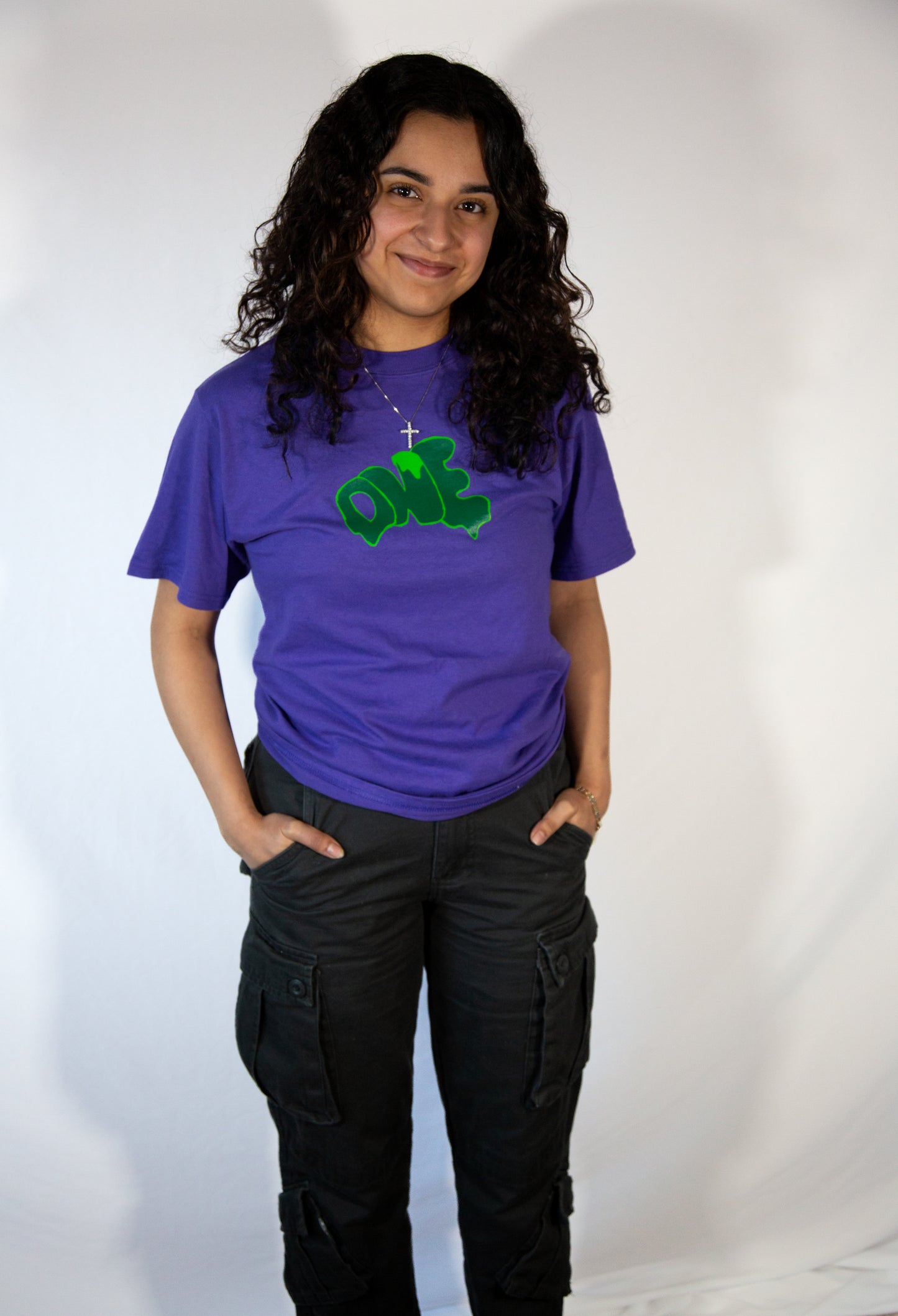 Grape Graffiti Tee