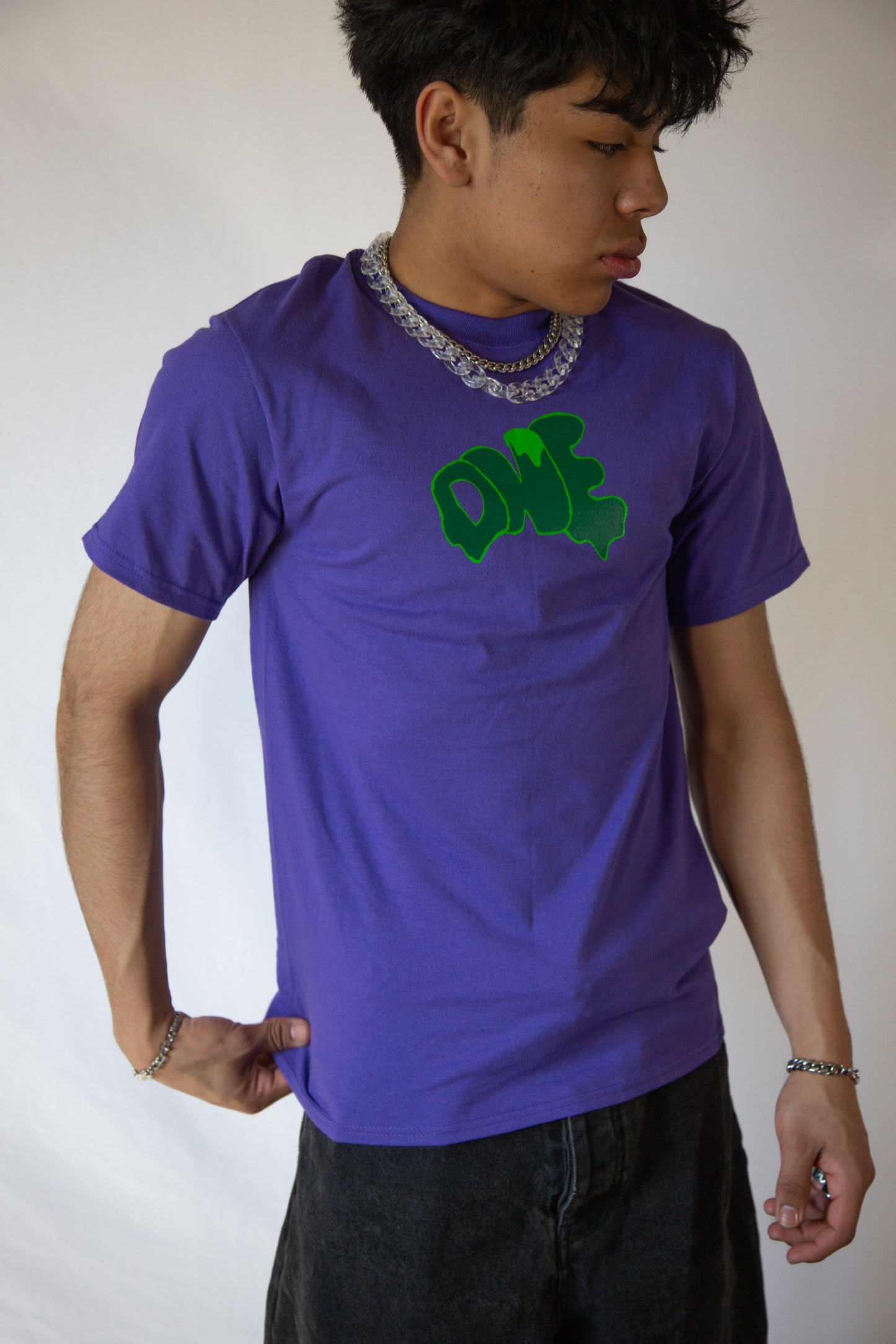 Grape Graffiti Tee