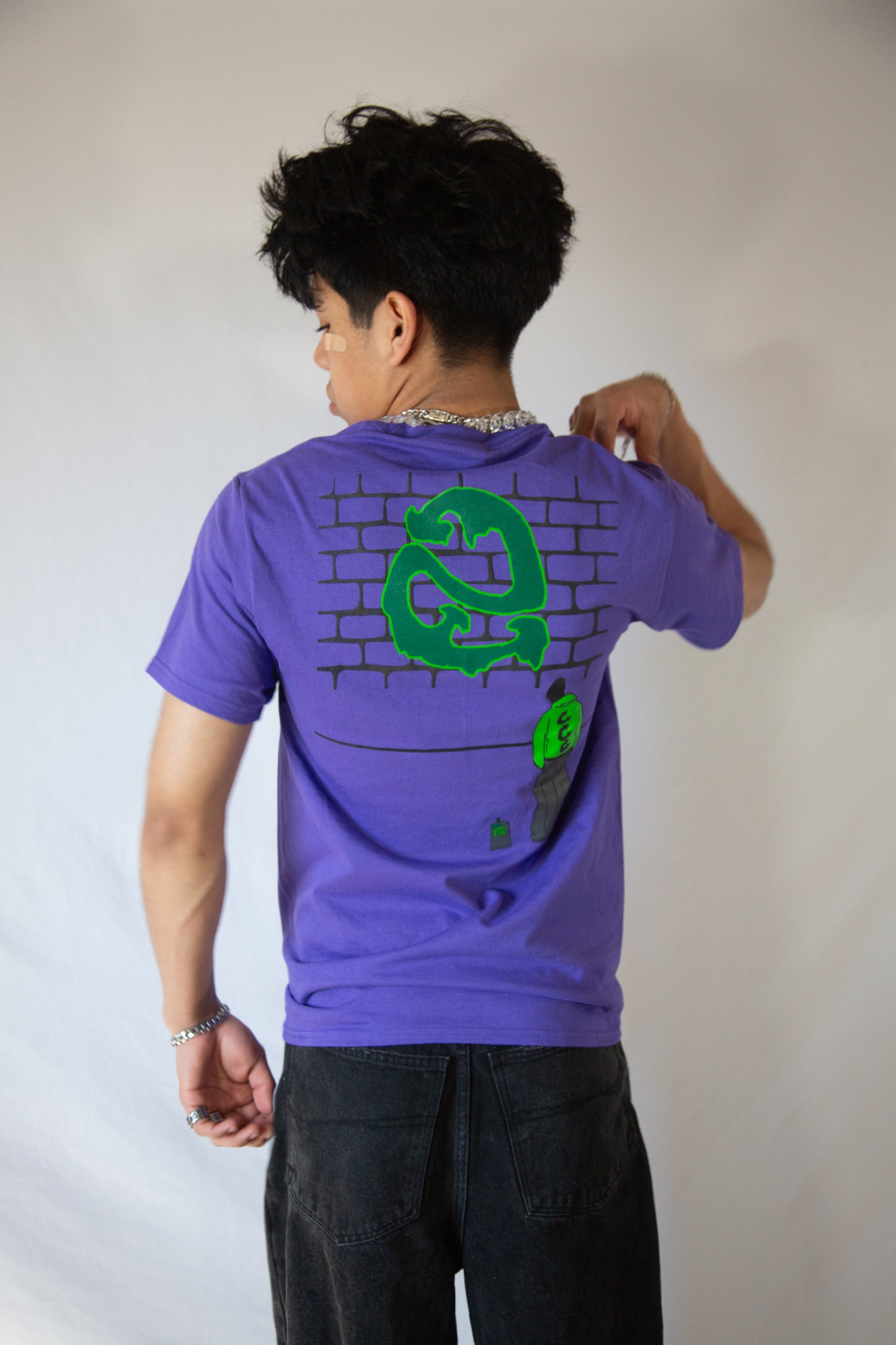 Grape Graffiti Tee