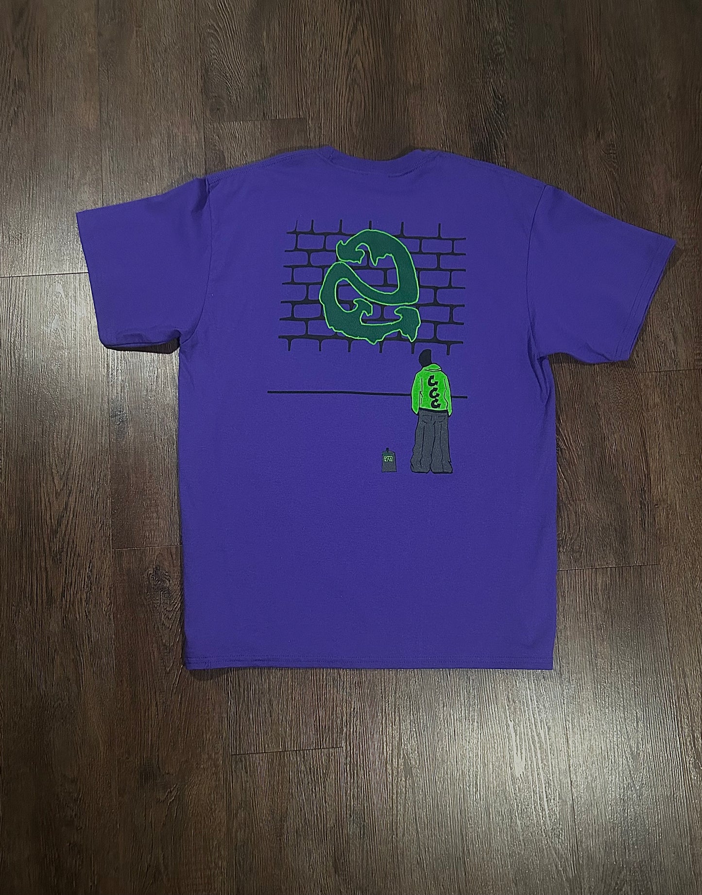 Grape Graffiti Tee