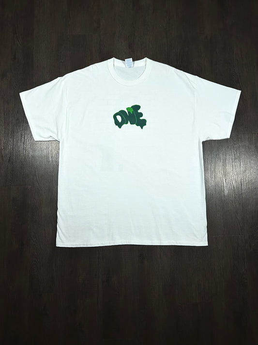 White Graffiti Tee