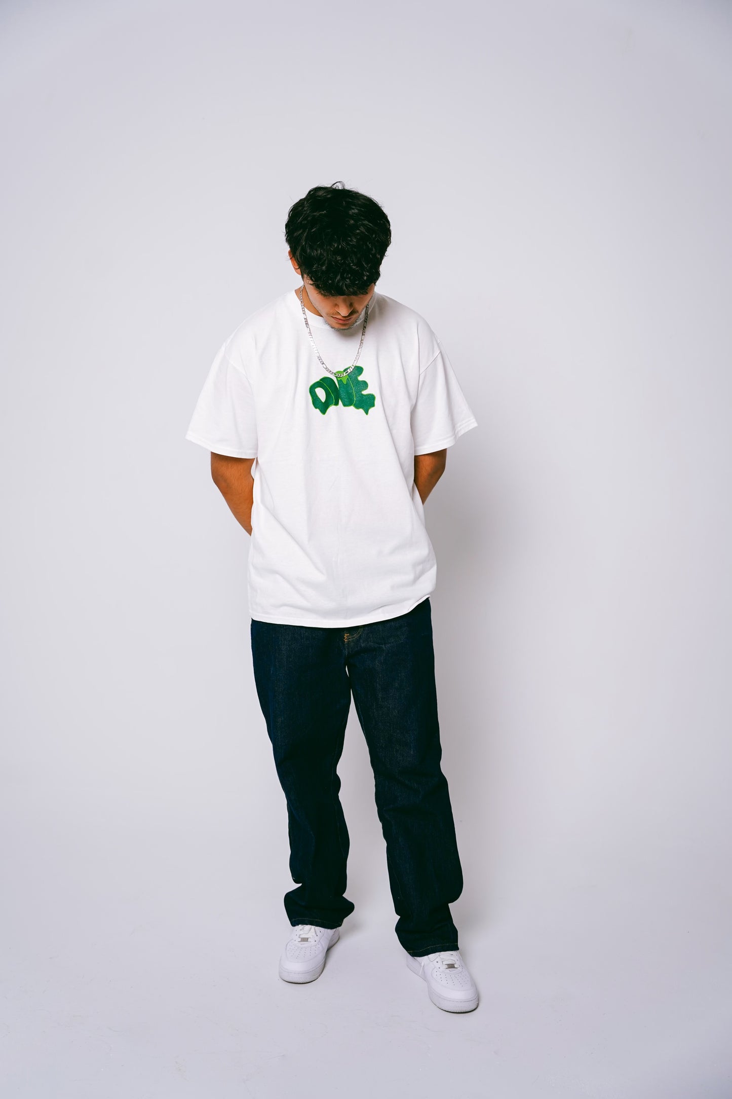 White Graffiti Tee